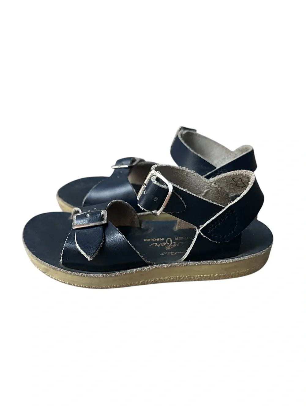 Salt Water‎ Sun-San Surfer Sandals Navy Blue Toddler Size 8